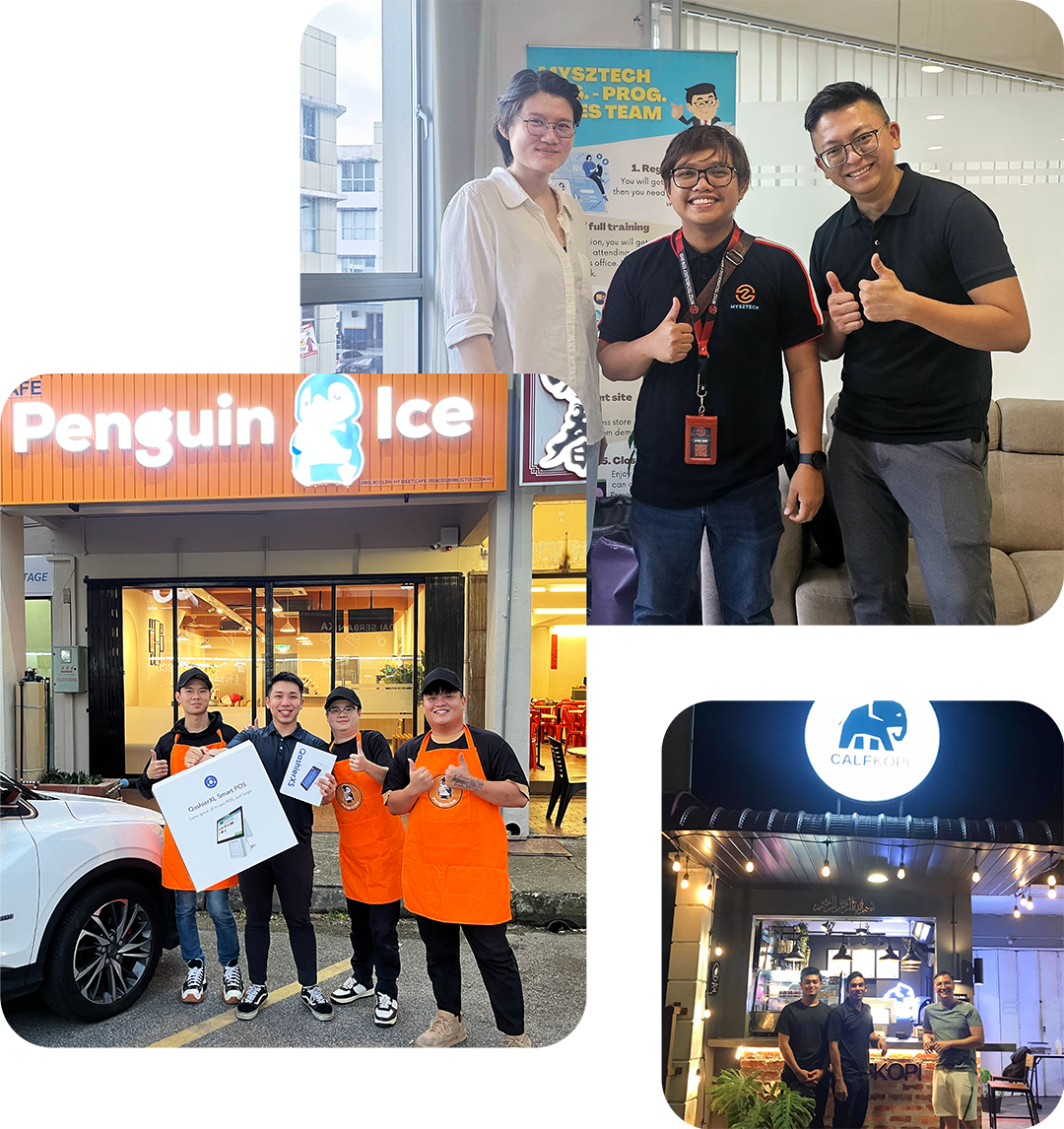 Qashier merchants and partners across Malaysia