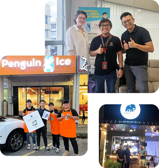 Qashier merchants and partners across Malaysia