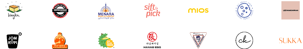 QashierPay merchant logos