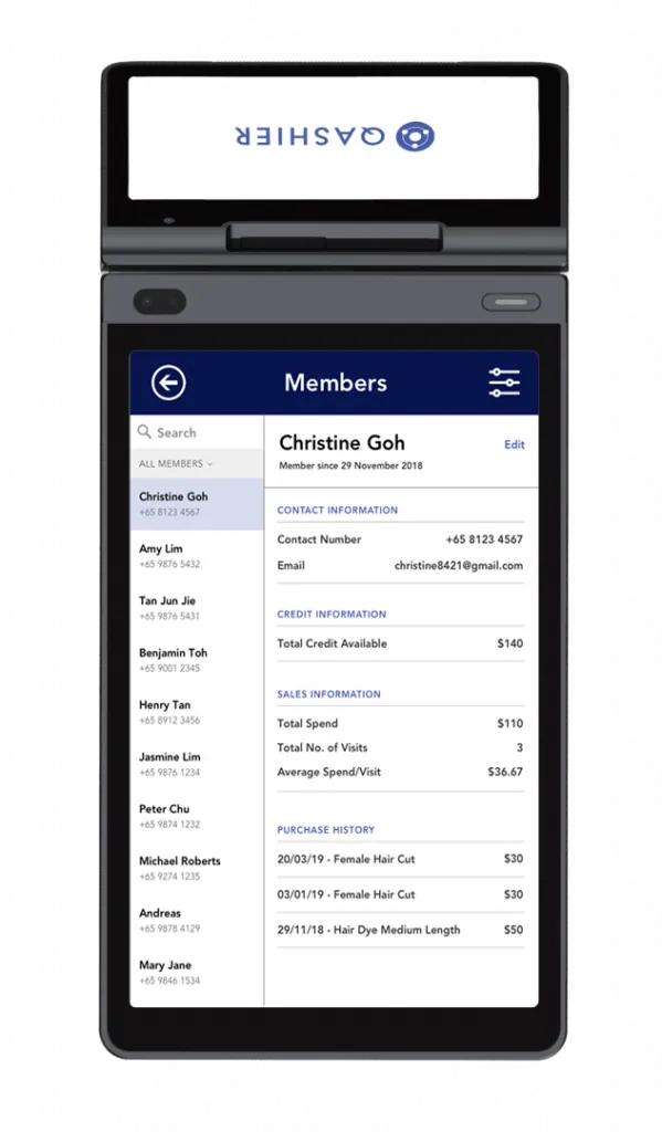Membership management on Qashier POS