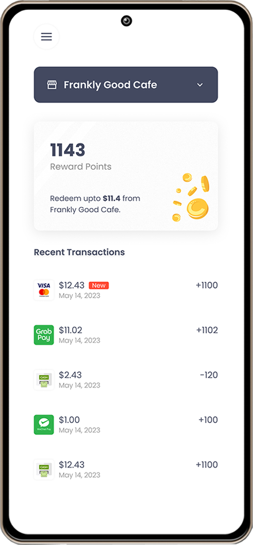 Qashier Treats loyalty program