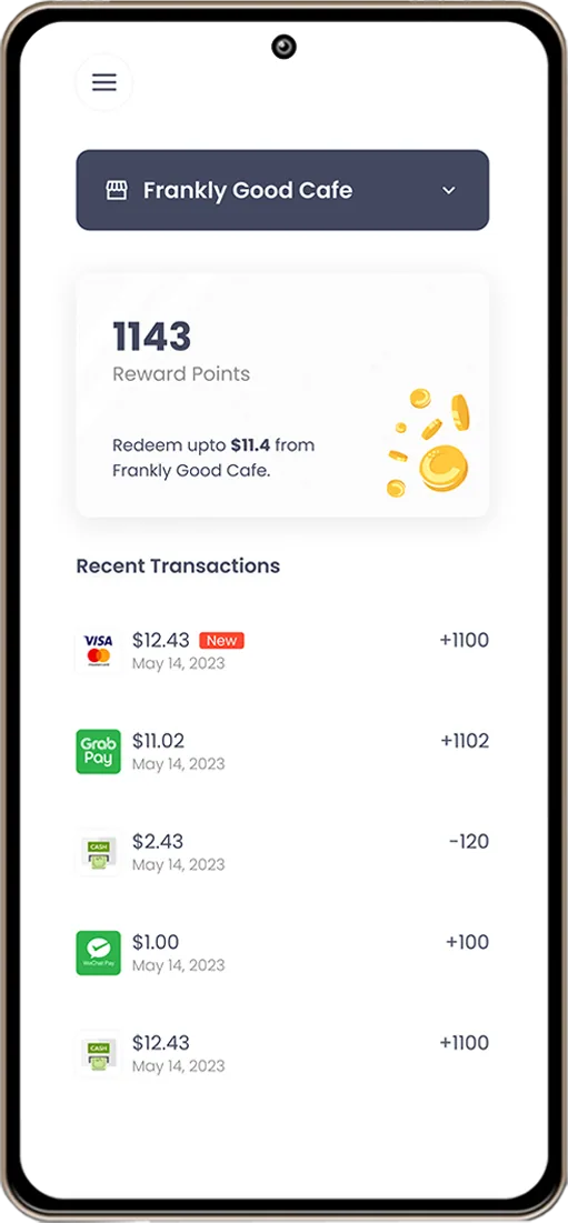 Qashier Treats loyalty program