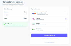Custom integration for your business.