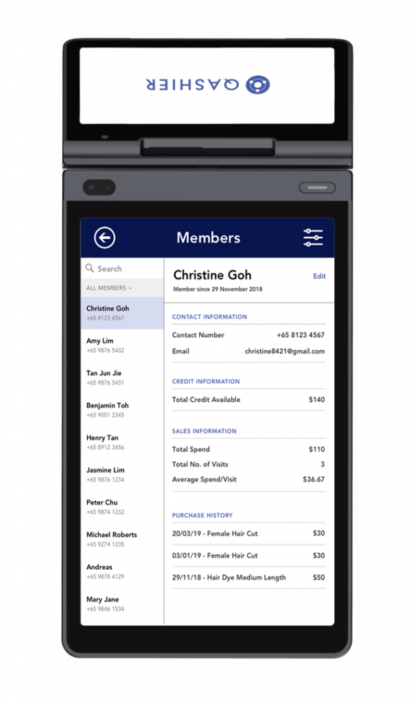 Membership management on Qashier POS