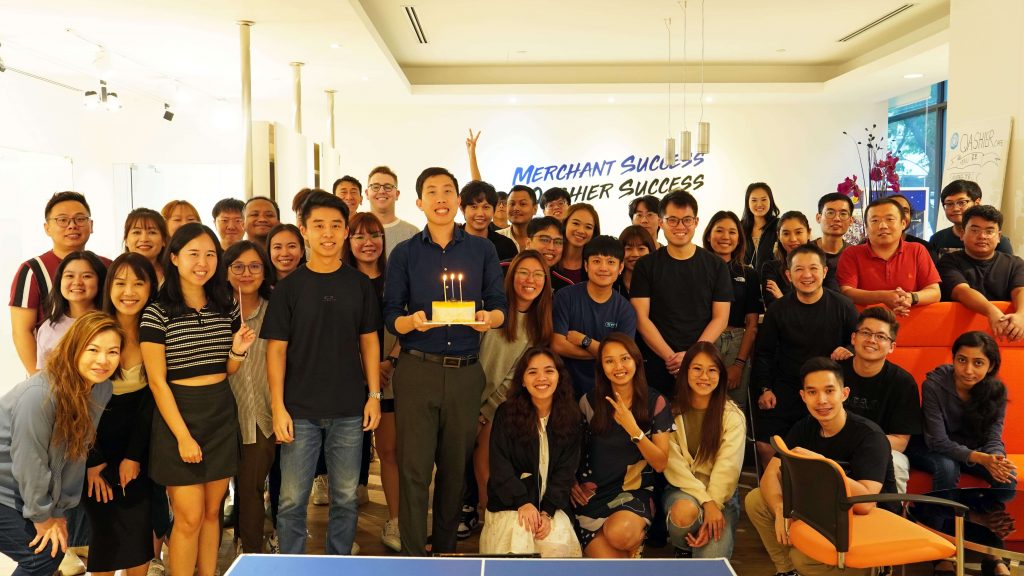 Qashier team birthday celebration