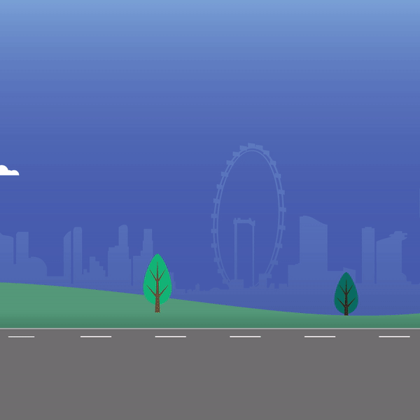 Delivery rider picks up food