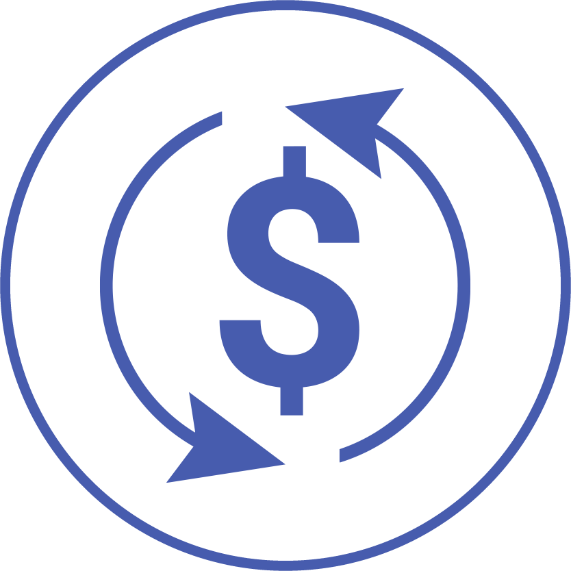 Easier on your cash flow.