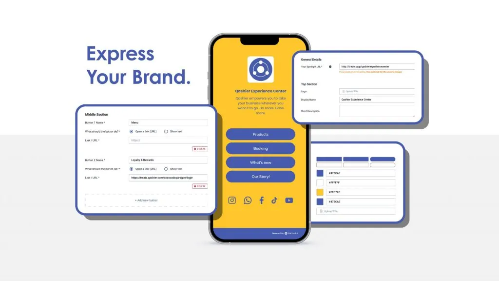Express your brand.