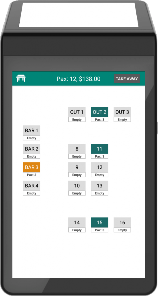 POS Table | Qashier