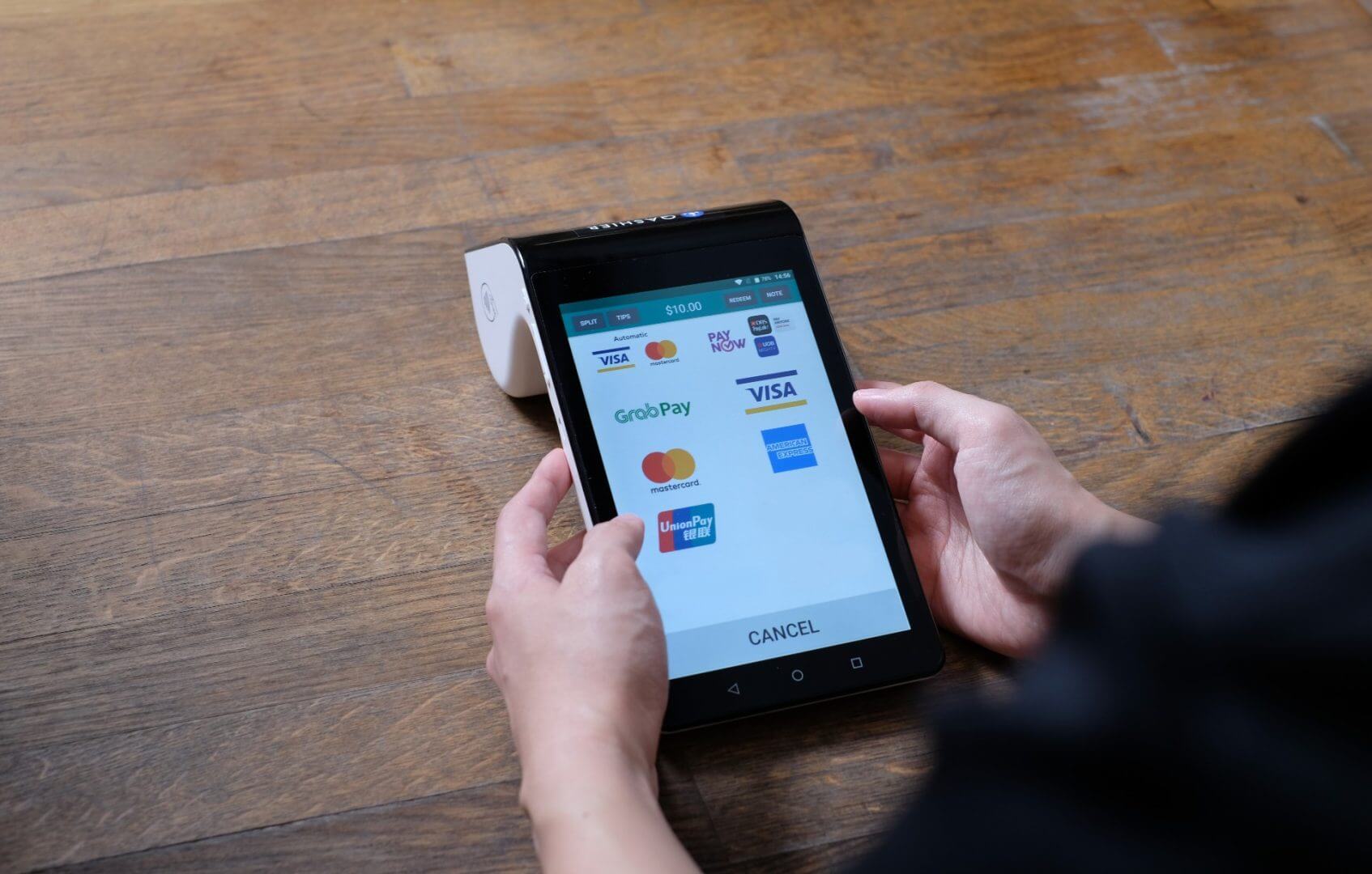 Qashier_Payment_Selection_LR retail POS in Singapore | Qashier