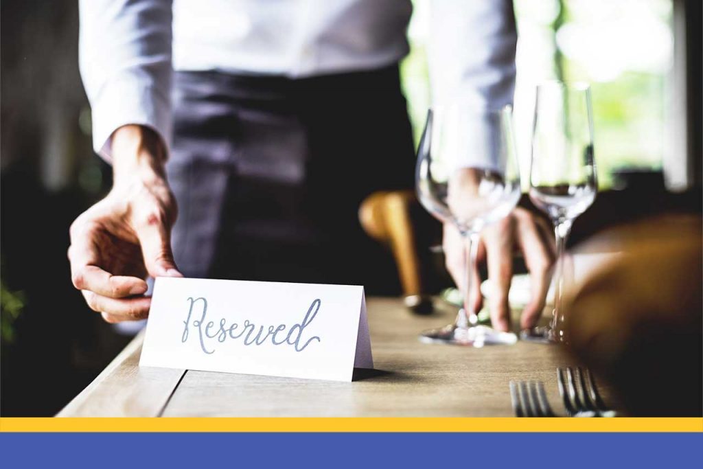 Table management techniques for restaurant peak hours